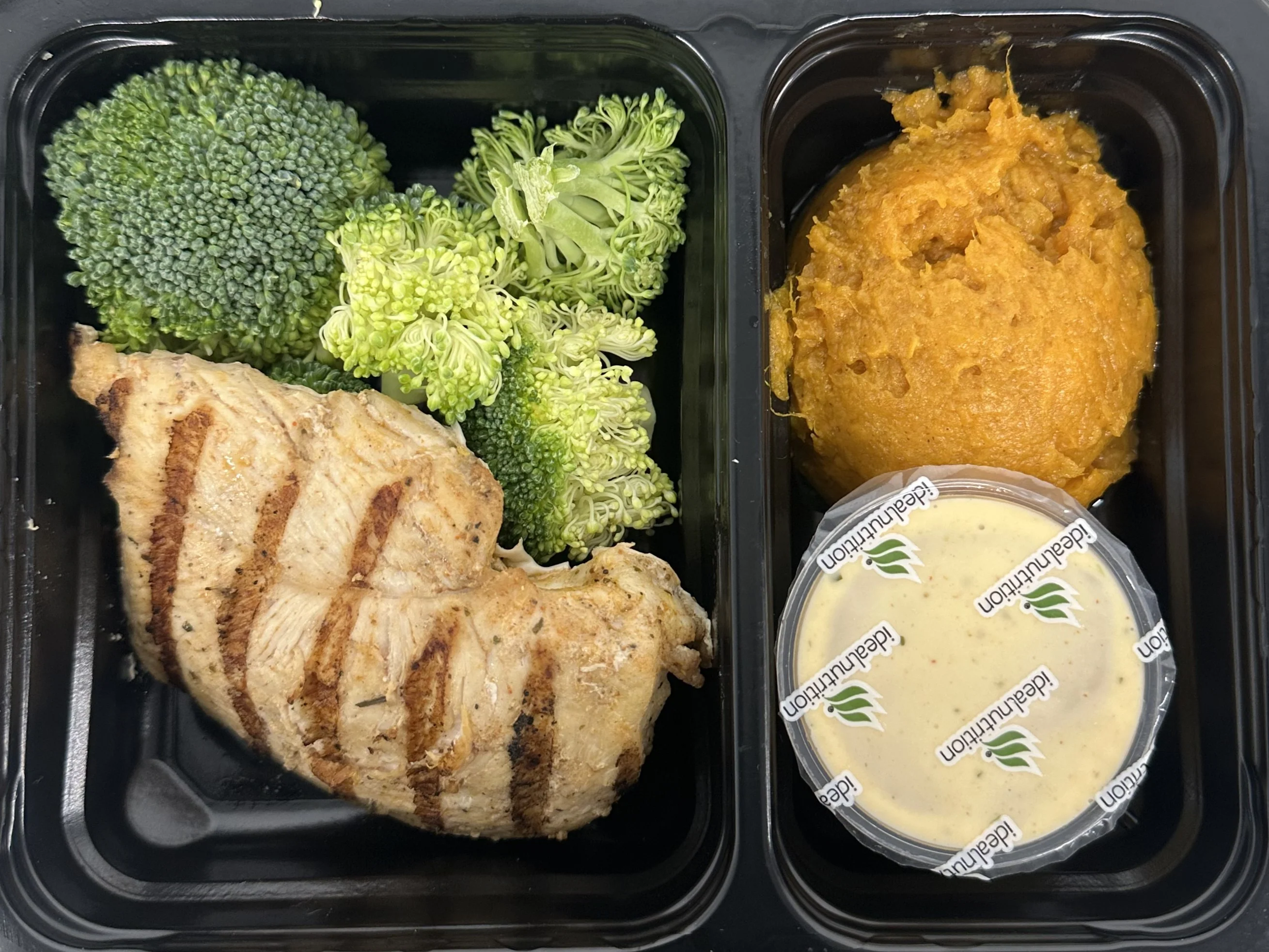 19 - Paleo Grilled Chicken with Sweet Potato Mash, Lemon Garlic Charred Broccoli, and Sweet and Tangy Sauce (GF) - Image 3