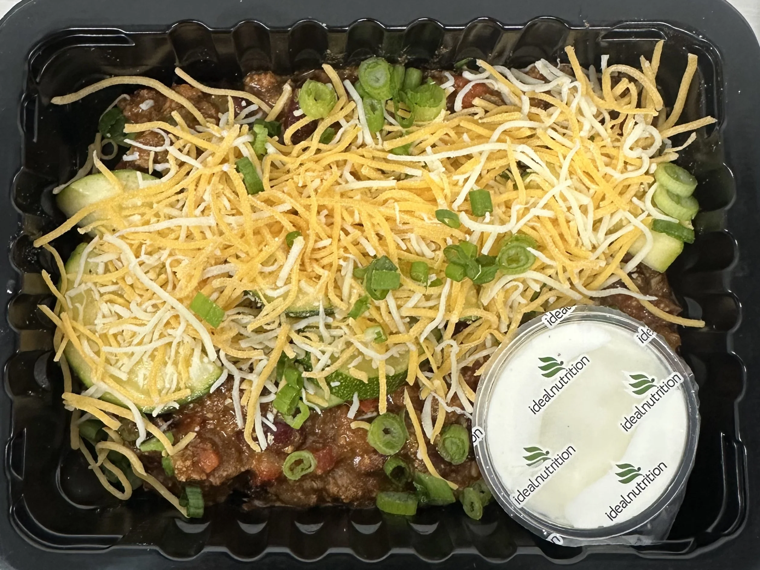23 - Keto Slow Cooked Turkey Chili with Zucchini, Cheese, and Sour Cream (GF) - Image 3