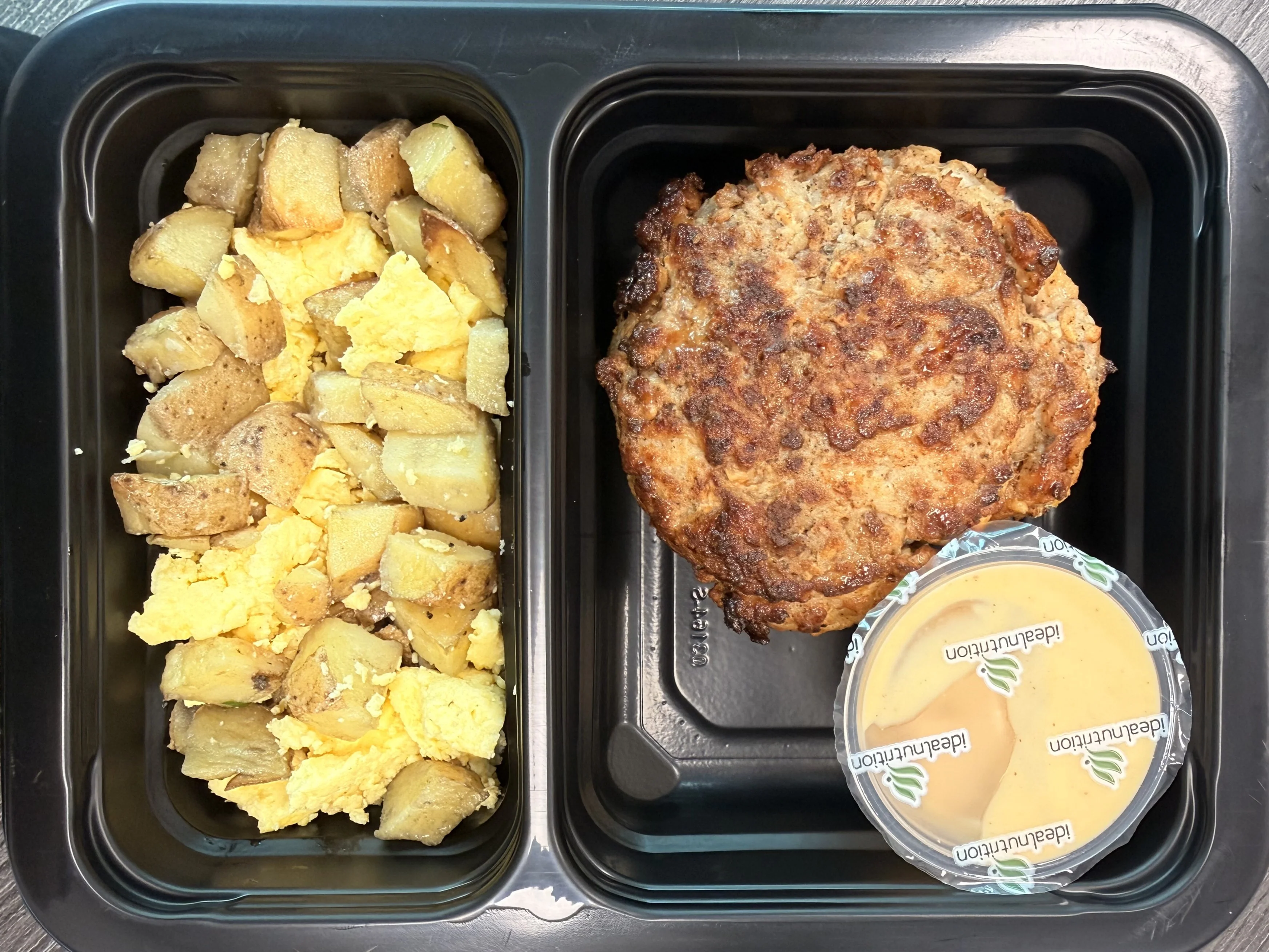 40 - Homestyle Chicken Patty with Eggs, Yukon Potatoes, and Firecracker Sauce - Image 4